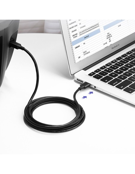 USB tipo B kabelis spausdintuvo kištukui - USB 2.0 kištukas 480Mbps 2m juodas
 
USB tipo B kabelis spausdintuvo kištukui - USB 2.0 kištukas 480Mbps 2m juodas