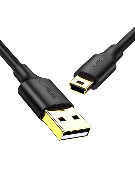 Kabelis 5 kontaktų paauksuotas USB - mini USB laidas 0,25 m, juodas
 
Kabelis 5 kontaktų paauksuotas USB - mini USB laidas 0,25 m, juodas