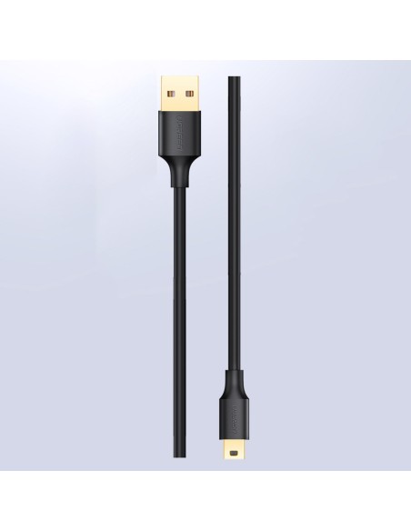 Kabelis 5 kontaktų paauksuotas USB - mini USB laidas 0,25 m, juodas
 
Kabelis 5 kontaktų paauksuotas USB - mini USB laidas 0,25 m, juodas