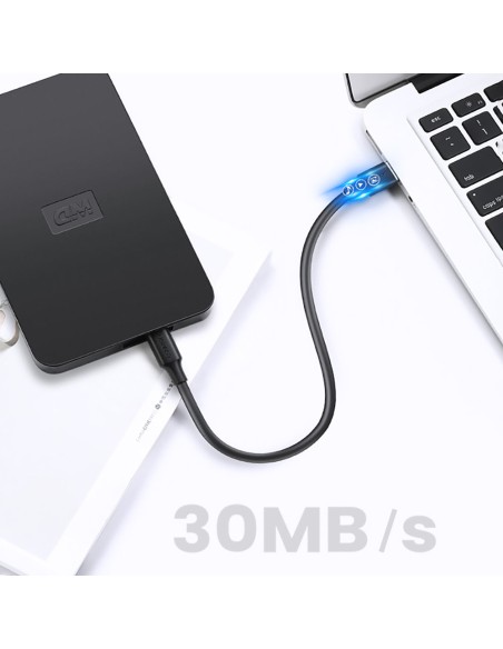 Kabelis 5 kontaktų paauksuotas USB - mini USB laidas 0,25 m, juodas
 
Kabelis 5 kontaktų paauksuotas USB - mini USB laidas 0,25 m, juodas