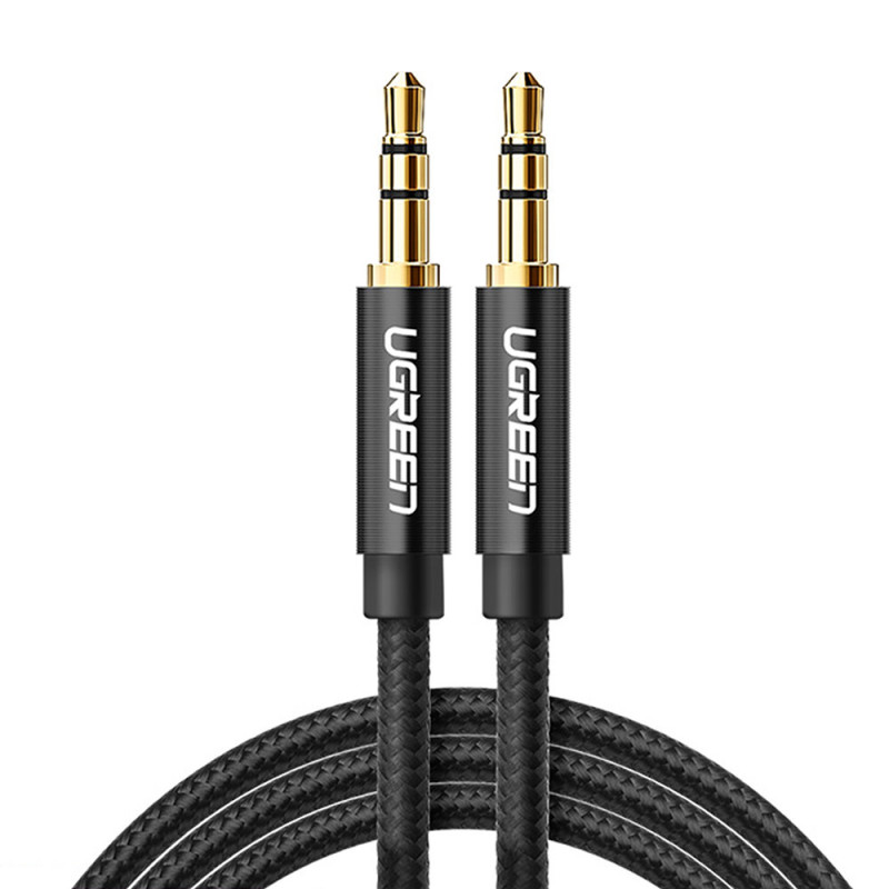 
Kabelis garso kabelis 2x mini lizdas 3,5 mm 2m juodas
