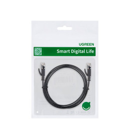 
Plokščiasis LAN RJ45 Ethernet Cat pataisos laidas. 6 0,5m juodas
