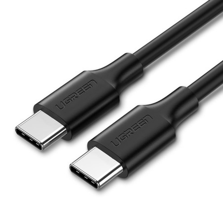 
USB Type C laidas įkrovimui ir duomenų perdavimui 3A 1m juodas
