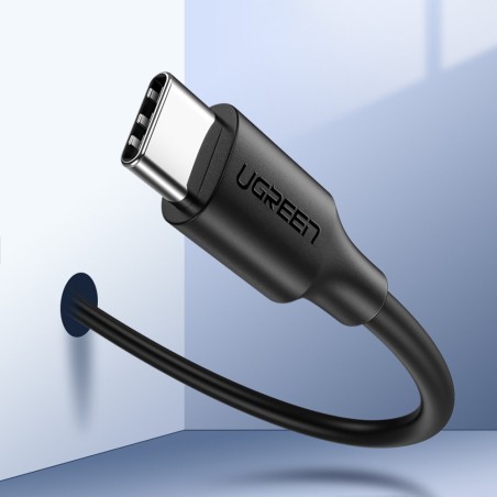 
USB Type C laidas įkrovimui ir duomenų perdavimui 3A 1m juodas
