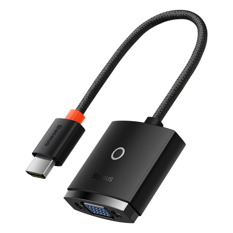 
HDMI į VGA Lite serijos adapteris, juodas
