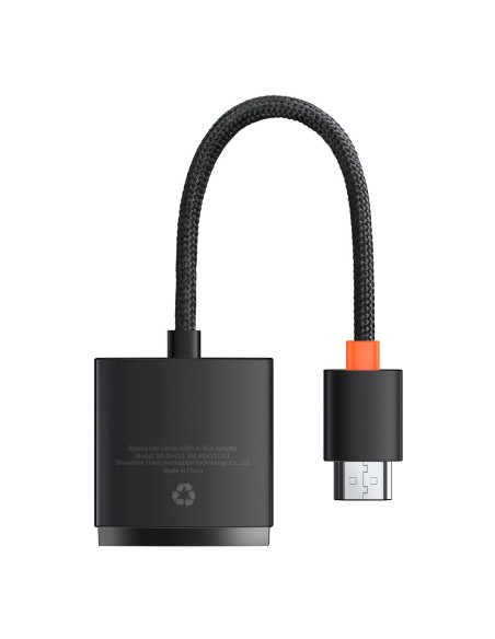 HDMI į VGA Lite serijos adapteris, juodas
 
HDMI į VGA Lite serijos adapteris, juodas