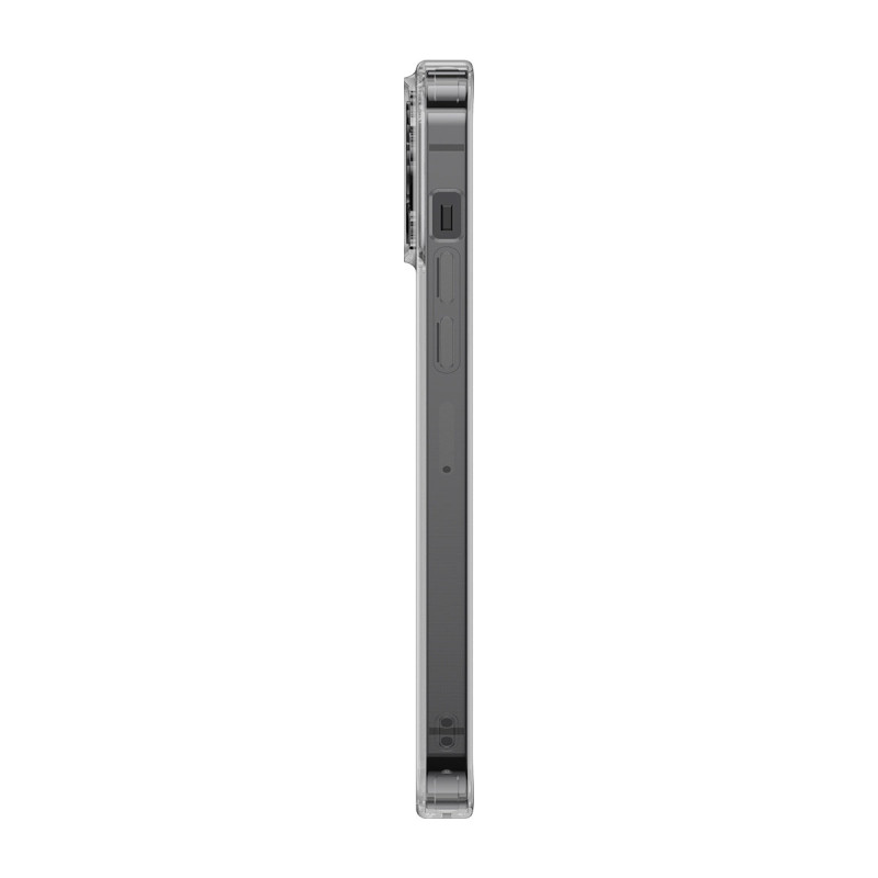 Dėklo dangtelis skirtas iPhone 13 Pro Max, standus korpusas su gelio rėmeliu, juodas
