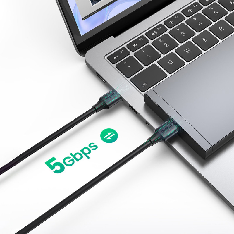 
USB - USB 3.2 kabelis 3m juodas
