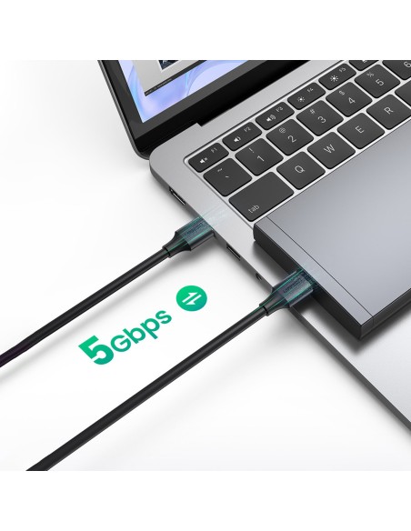 
USB - USB 3.2 kabelis 3m juodas
