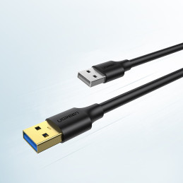 
USB - USB 3.2 kabelis 3m juodas
