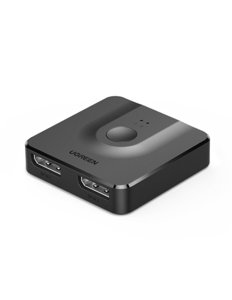 
2x DisplayPort įvestis ir 1x DisplayPort išvesties jungiklis 4K 1080p juoda

