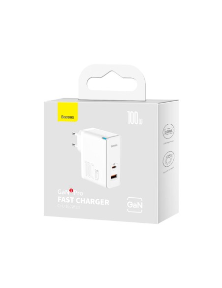 Greitas GaN5 Pro USB-C universalus sieninis įkroviklis USB 100W PD QC AFC Baltas
 
Greitas GaN5 Pro USB-C universalus sieninis įkroviklis USB 100W PD QC AFC Baltas