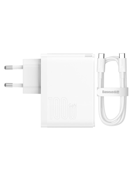 Greitas GaN5 Pro USB-C universalus sieninis įkroviklis USB 100W PD QC AFC Baltas
 
Greitas GaN5 Pro USB-C universalus sieninis įkroviklis USB 100W PD QC AFC Baltas