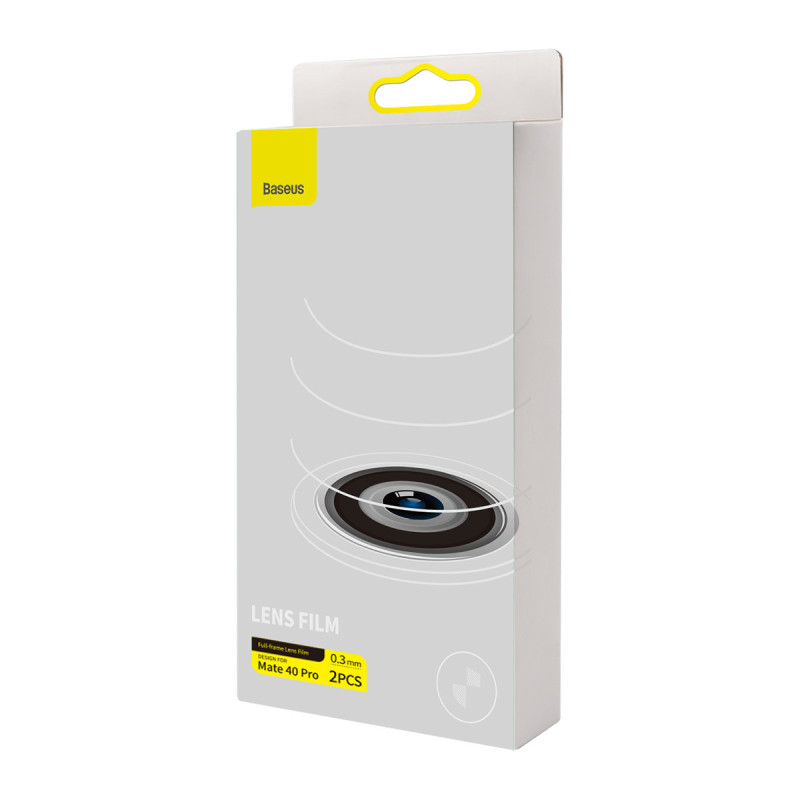 Huawei Mate 40 Pro fotoaparato plėvelė 0,3mm skaidri + valymo rinkinys 2 vnt.