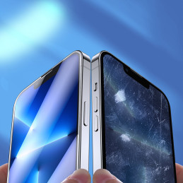 
Viso ekrano grūdintas stiklas, skirtas iPhone 14 Plus Knight 2.5D FS TG
