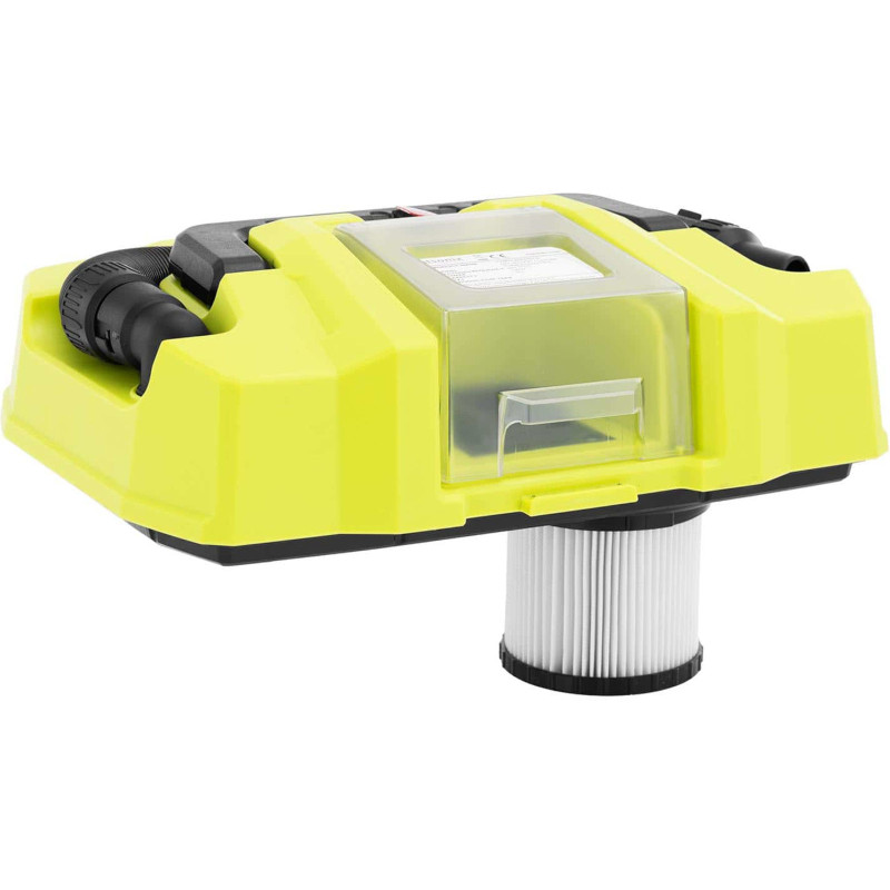 Belaidis drėgnas ir sausas pramoninis dulkių siurblys 150W 10L