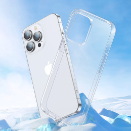 
Lankstus dėklas iPhone 14, patvarus dangtelis, skaidrus korpusas, 14X
