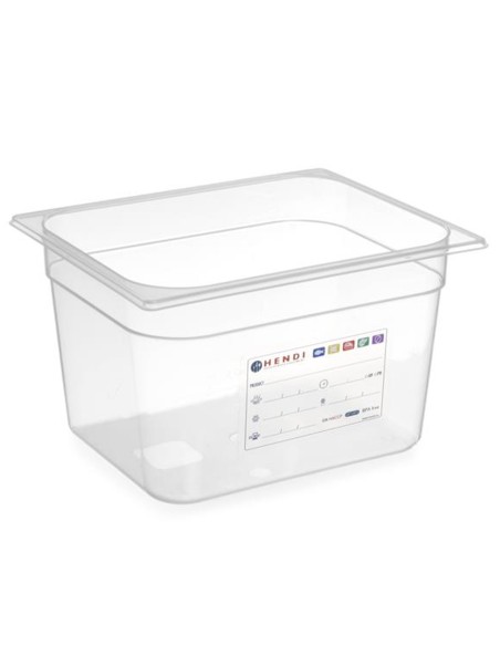 Polipropileno talpykla GN 1/2 H 100 mm - Hendi 880173