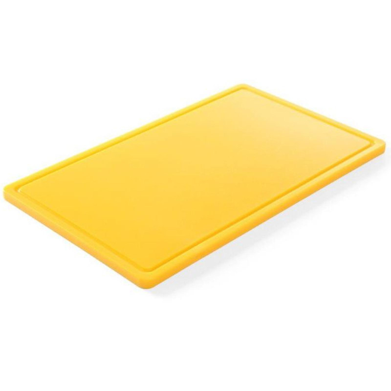 RVASVT paukštienos pjaustymo lenta GN 1/1 geltona - Hendi 826058