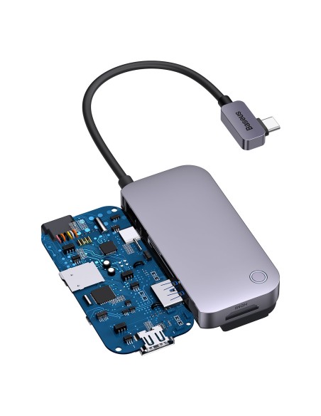 6in1 PadJoy HUB USB prievado skirstytuvas planšetiniam išmaniajam telefonui USB-C HDMI SD TF Tamsiai pilka
 
6in1 PadJoy HUB USB prievado skirstytuvas planšetiniam išmaniajam telefonui USB-C HDMI SD TF Tamsiai pilka