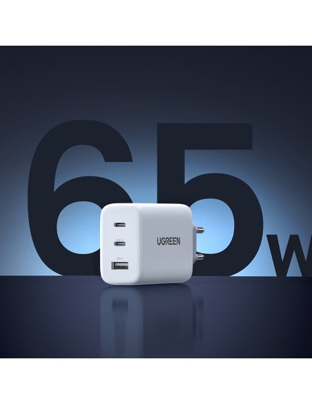 Greitas sieninis įkroviklis 2x USB-C USB 65W PD QC baltas
 
Greitas sieninis įkroviklis 2x USB-C USB 65W PD QC baltas