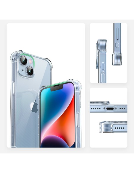 Skaidrus apsauginis gelio dėklas skirtas iPhone 14 Plus su sustiprintais kampais
 
Skaidrus apsauginis gelio dėklas skirtas iPhone 14 Plus su sustiprintais kampais