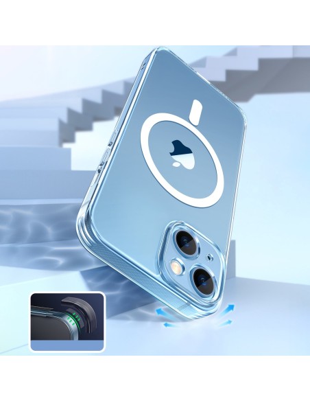 Magnetinis gelio dėklas iPhone 14 Plus skaidrus MagSafe
 
Magnetinis gelio dėklas iPhone 14 Plus skaidrus MagSafe