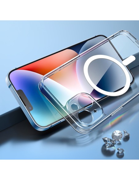 Magnetinis gelio dėklas iPhone 14 Plus skaidrus MagSafe
 
Magnetinis gelio dėklas iPhone 14 Plus skaidrus MagSafe