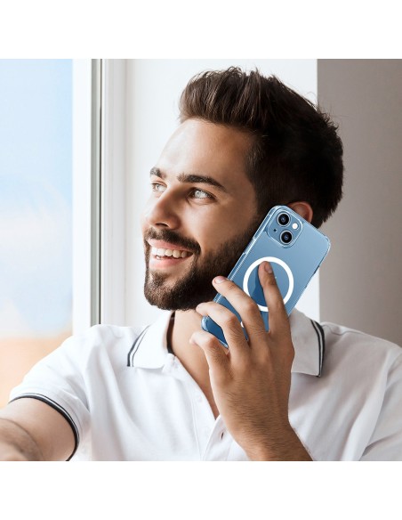 Magnetinis gelio dėklas iPhone 14 Plus skaidrus MagSafe
 
Magnetinis gelio dėklas iPhone 14 Plus skaidrus MagSafe