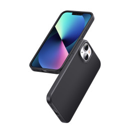
Lankstus silikoninis telefono dėklas iPhone Protective Case 14 juodas
