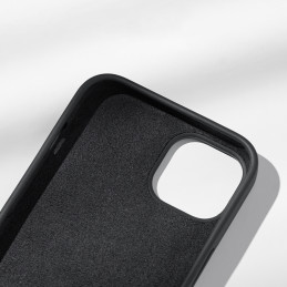 
Lankstus silikoninis telefono dėklas iPhone Protective Case 14 juodas
