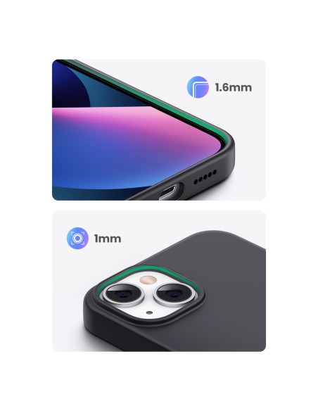Lankstus silikoninis telefono dėklas iPhone Protective Case 14 juodas
 
Lankstus silikoninis telefono dėklas iPhone Protective Case 14 juodas