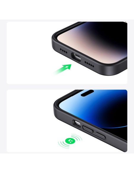 Lankstus silikoninis telefono dėklas iPhone 14 Pro Protective Case juodas
 
Lankstus silikoninis telefono dėklas iPhone 14 Pro Protective Case juodas