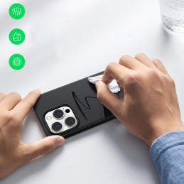 
Lankstus silikoninis telefono dėklas iPhone 14 Pro Protective Case juodas
