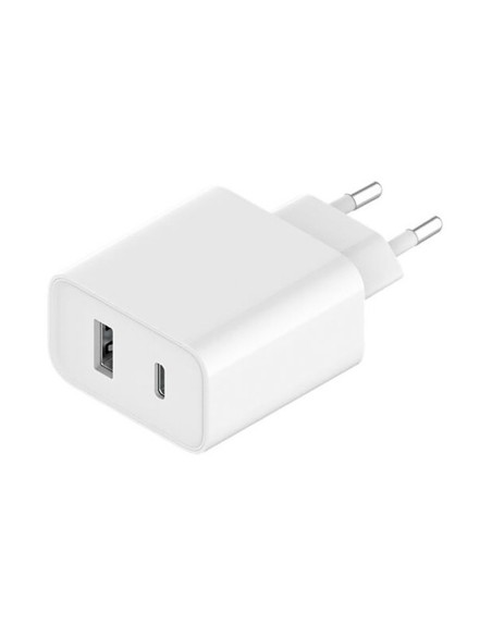 Xiaomi Travel Charger Combo USB / USB-C 33W PD greitas įkroviklis, baltas
 
Xiaomi Travel Charger Combo USB / USB-C 33W PD greitas įkroviklis, baltas