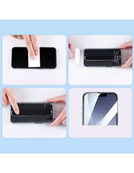 Viso ekrano grūdintas stiklas su tvirtinimo rėmeliu, skirtas iPhone 14 6.1& 39 & 39  
Viso ekrano grūdintas stiklas su tvirtinimo rėmeliu, skirtas iPhone 14 6.1& 39 & 39