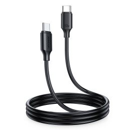 
Kabelis USB-C - USB-C 480Mb/ s 60W 1m juodas
