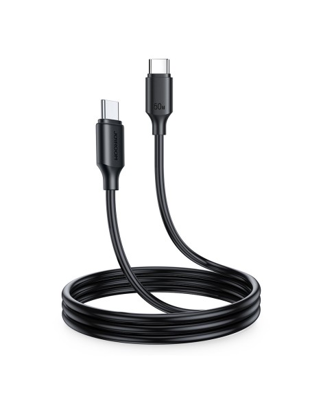 Kabelis USB-C - USB-C 480Mb/ s 60W 1m juodas
 
Kabelis USB-C - USB-C 480Mb/ s 60W 1m juodas