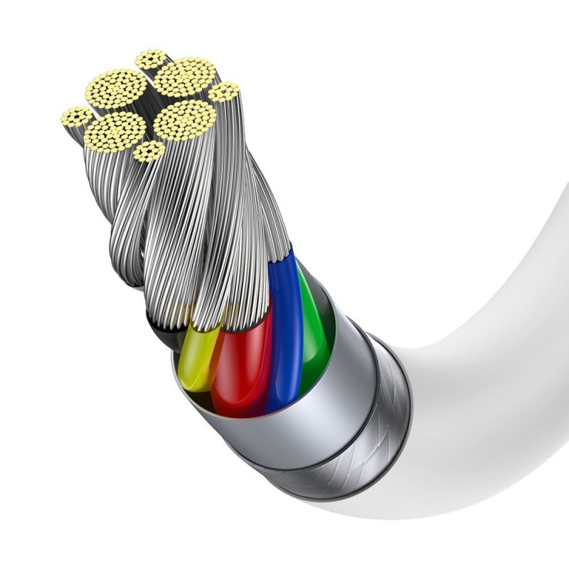 Puikus kabelis USB-C USB-C greito įkrovimo FCP...