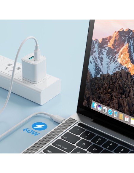 Kabelis USB-C - USB-C 480Mb/ s 60W 1m juodas
 
Kabelis USB-C - USB-C 480Mb/ s 60W 1m juodas