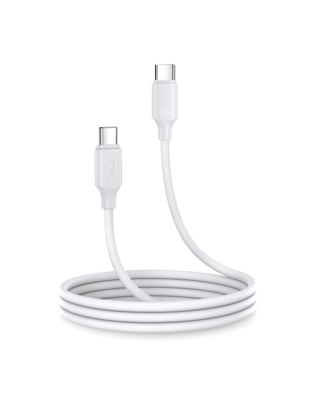 Kabelis USB-C - USB-C 480Mb/ s 60W 1m baltas
 
Kabelis USB-C - USB-C 480Mb/ s 60W 1m baltas