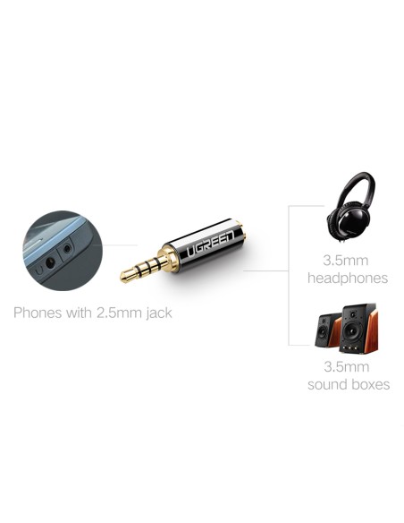 Adapterio kištukas Garso adapterio lizdas 2,5 mm kištukinis lizdas 3,5 mm lizdas juodas
 
Adapterio kištukas Garso adapterio lizdas 2,5 mm kištukinis lizdas 3,5 mm lizdas juodas