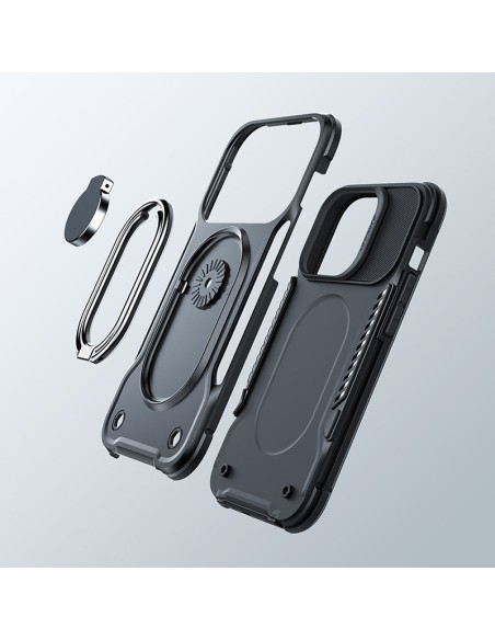 Dėklas iPhone 14 Pro, šarvuotas dangtelis su stovu ir žiedo laikikliu, juodas
 
Dėklas iPhone 14 Pro, šarvuotas dangtelis su stovu ir žiedo laikikliu, juodas