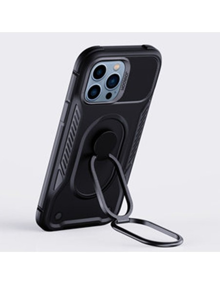 Dėklas iPhone 14 Pro, šarvuotas dangtelis su stovu ir žiedo laikikliu, juodas
 
Dėklas iPhone 14 Pro, šarvuotas dangtelis su stovu ir žiedo laikikliu, juodas