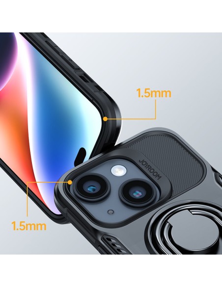 Dėklas iPhone 14 Plus, šarvuotas dangtelis su stovu ir žiedo laikikliu, juodas
 
Dėklas iPhone 14 Plus, šarvuotas dangtelis su stovu ir žiedo laikikliu, juodas