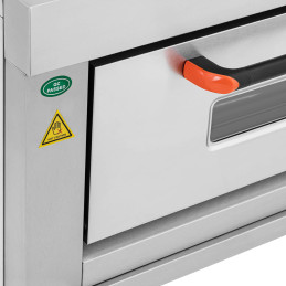 
Konditerinė kepyklėlė 2 kepimo skardoms 60x40 400C 6600W 400V
