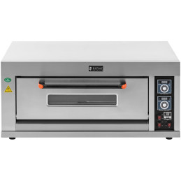 
Konditerinė kepyklėlė 2 kepimo skardoms 60x40 400C 6600W 400V
