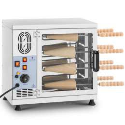 
Vengriškų pyragų kepimo mašina trdelnik kurtosz 300C 3500W 230V
