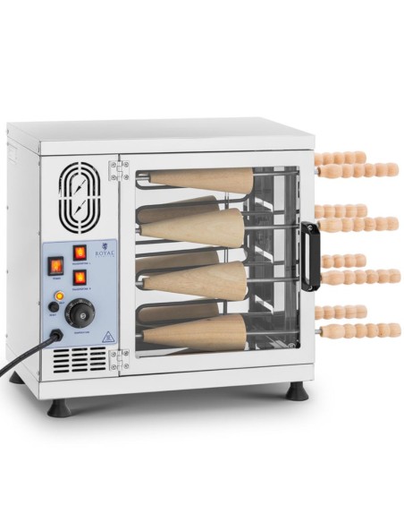 Vengriškų pyragų kepimo mašina trdelnik kurtosz 300C 3500W 230V
 
Vengriškų pyragų kepimo mašina trdelnik kurtosz 300C 3500W 230V