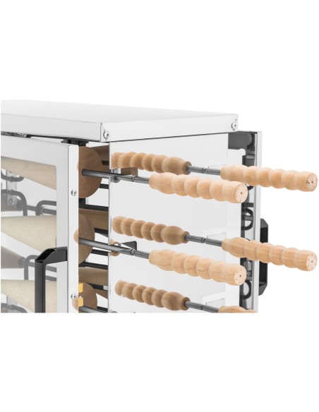 Vengriškų pyragų kepimo mašina trdelnik kurtosz 300C 3500W 230V
 
Vengriškų pyragų kepimo mašina trdelnik kurtosz 300C 3500W 230V